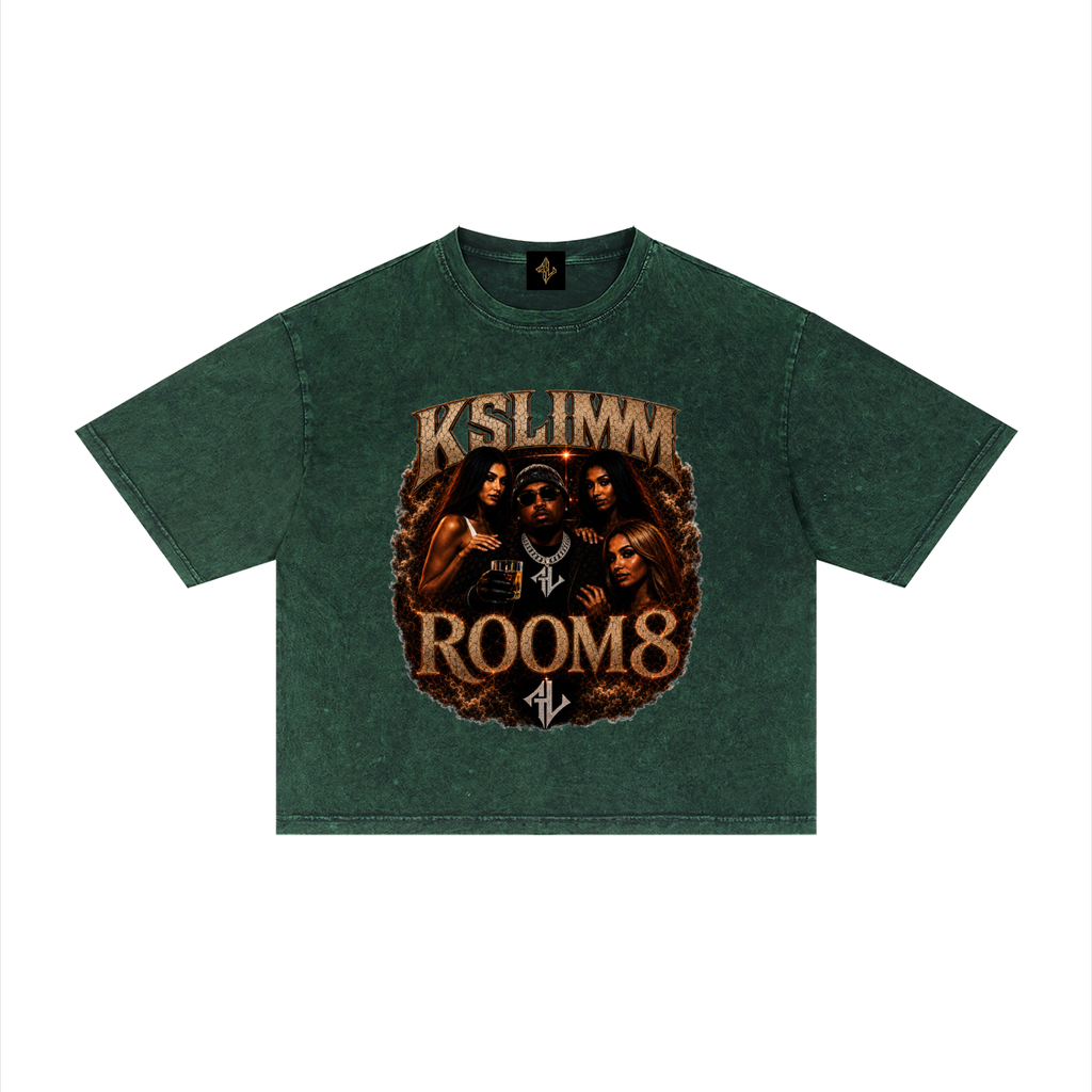 Kslimm’s Washed Room 8 Crop Tee
