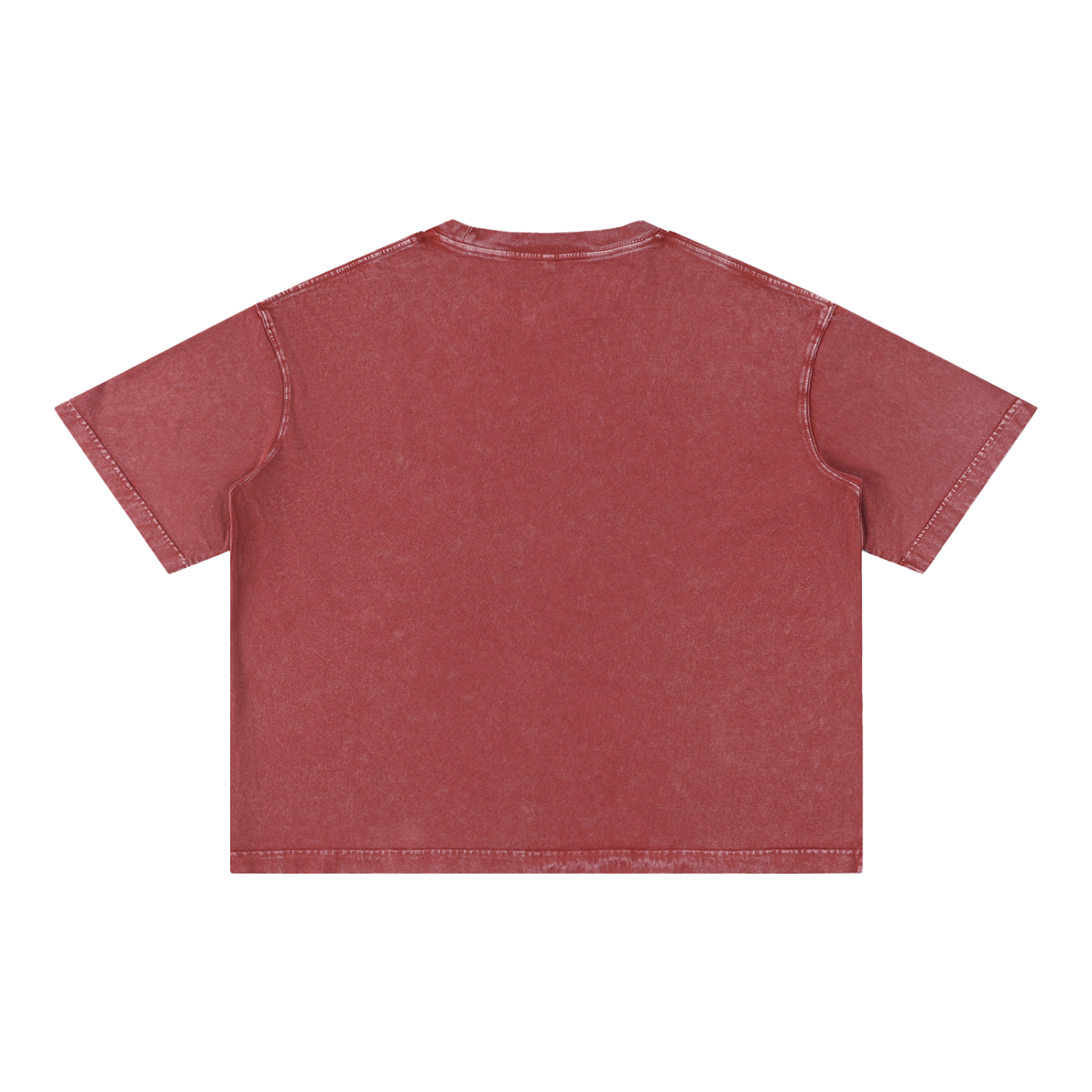 FASTLIFE Bubble Mineral Wash Boxy Cotton T-Shirt