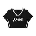 Korveiii Women’s Slim Fit Color Block T-Shirt