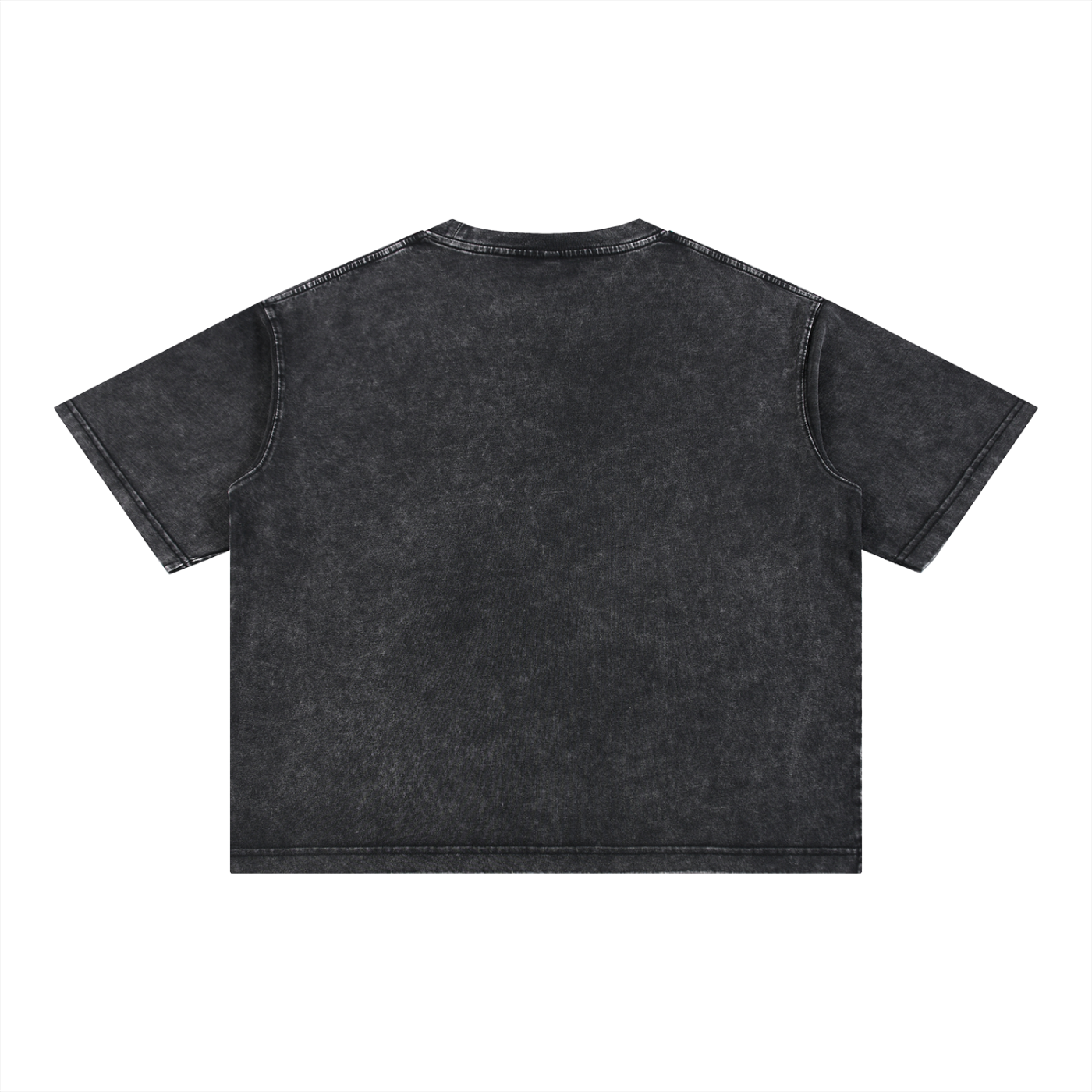 MFG or Nothin mineral Wash Crop tee